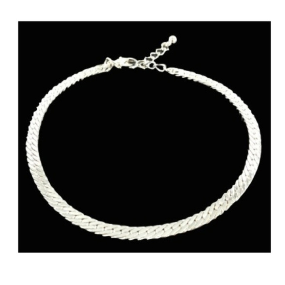 Herringbone Anklet